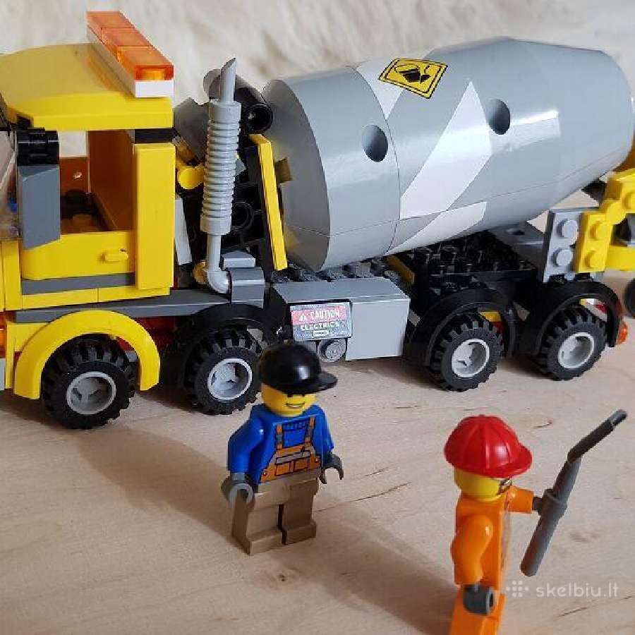 Lego City 60018 Cement Mixer