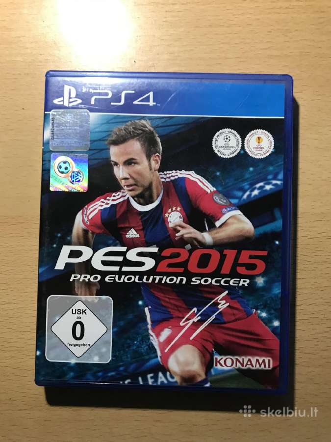 Pro evolution soccer 2015 ps4 žaidimas