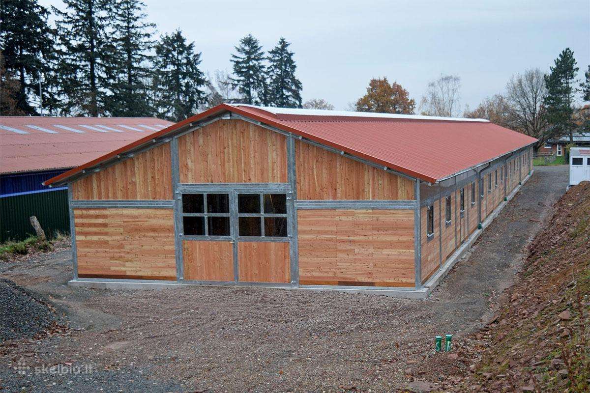 Arklides gardu gamyba durys žirgams projektavimas - nuotraukos Nr. 7