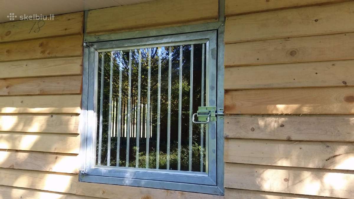 Arklides gardu gamyba durys žirgams projektavimas - nuotraukos Nr. 26