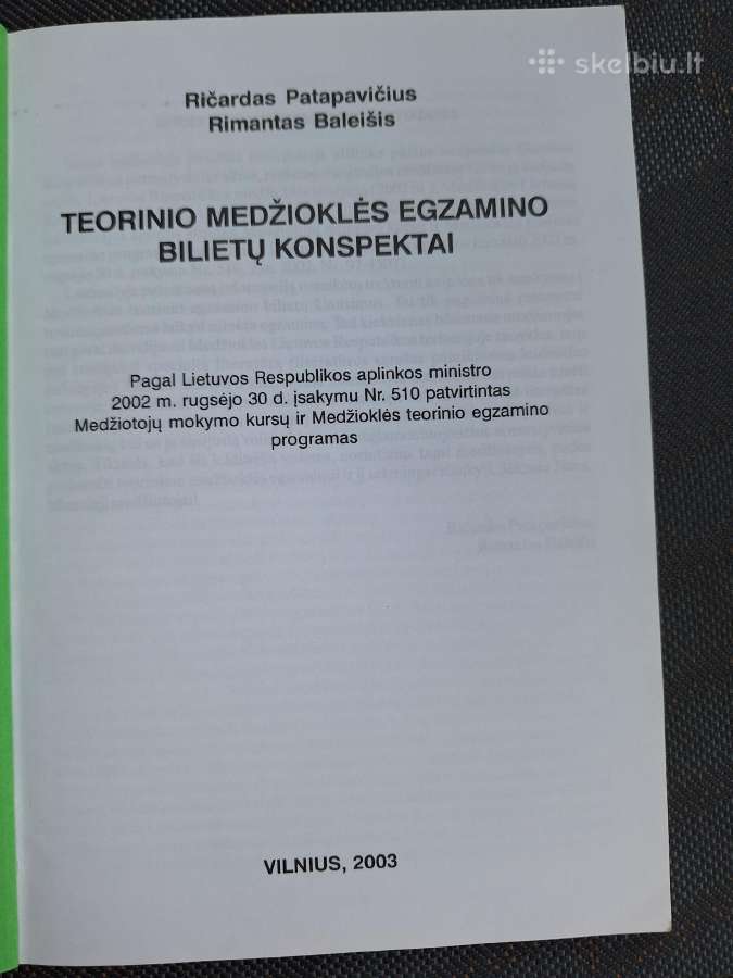 Teorinio medžioklės egzamino bilietų konspektai - nuotraukos Nr. 2