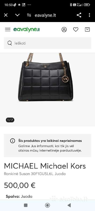 Michael Kors rankine - nuotraukos Nr. 4
