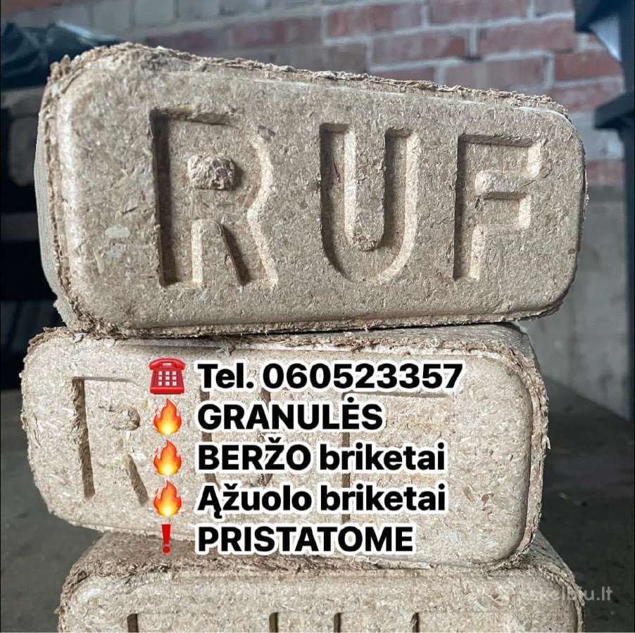 - Granulės - Briketai - nuotraukos Nr. 6
