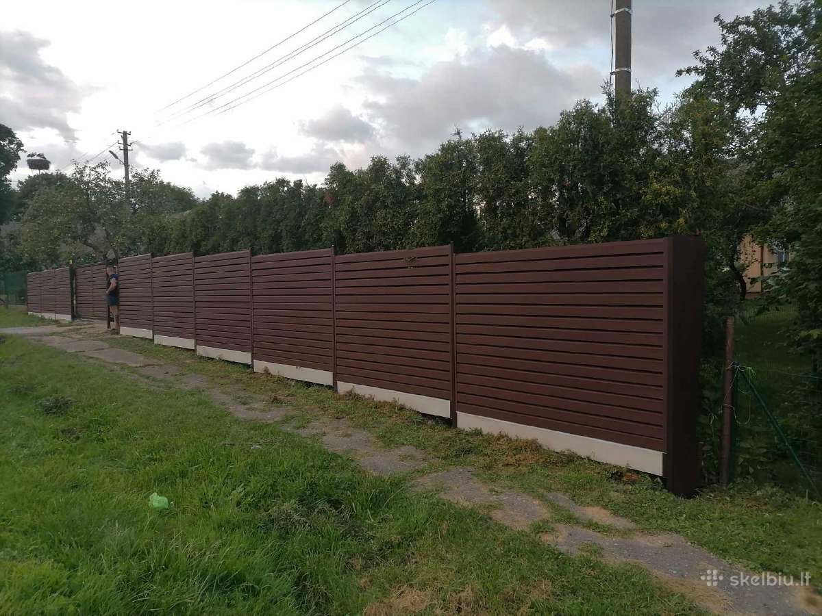 Kiemo vartai - Tvoros - Skardos lankstiniai - nuotraukos Nr. 6