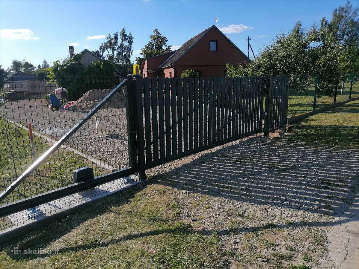 Kiemo vartai - Tvoros - Skardos lankstiniai - nuotraukos Nr. 14