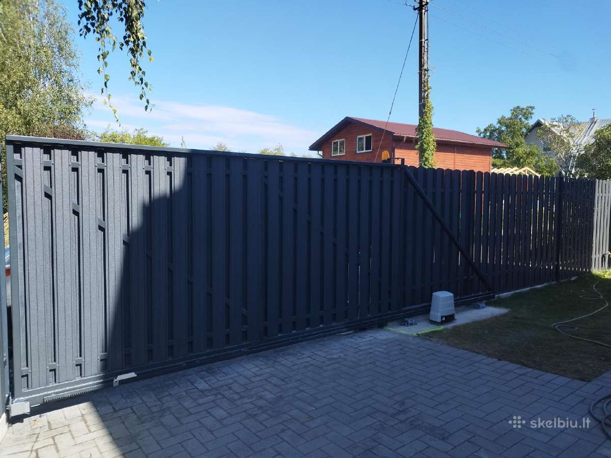 Kiemo vartai - Tvoros - Skardos lankstiniai - nuotraukos Nr. 28