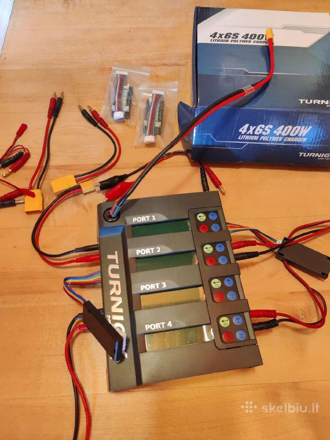 Turnigy Quad 4x6s Lithium Polymer Charger 400w Dc