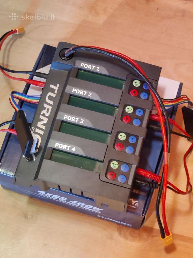Turnigy Quad 4x6s Lithium Polymer Charger 400w Dc - nuotraukos Nr. 2
