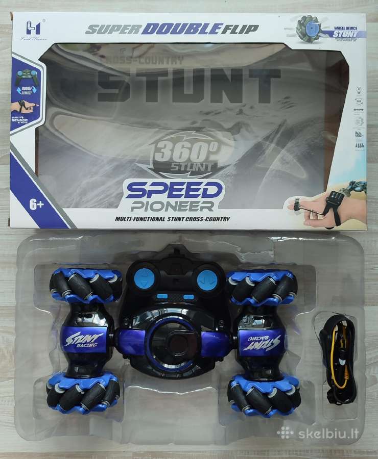 Radio bangomis valdomas automobilis Speed Pioneer