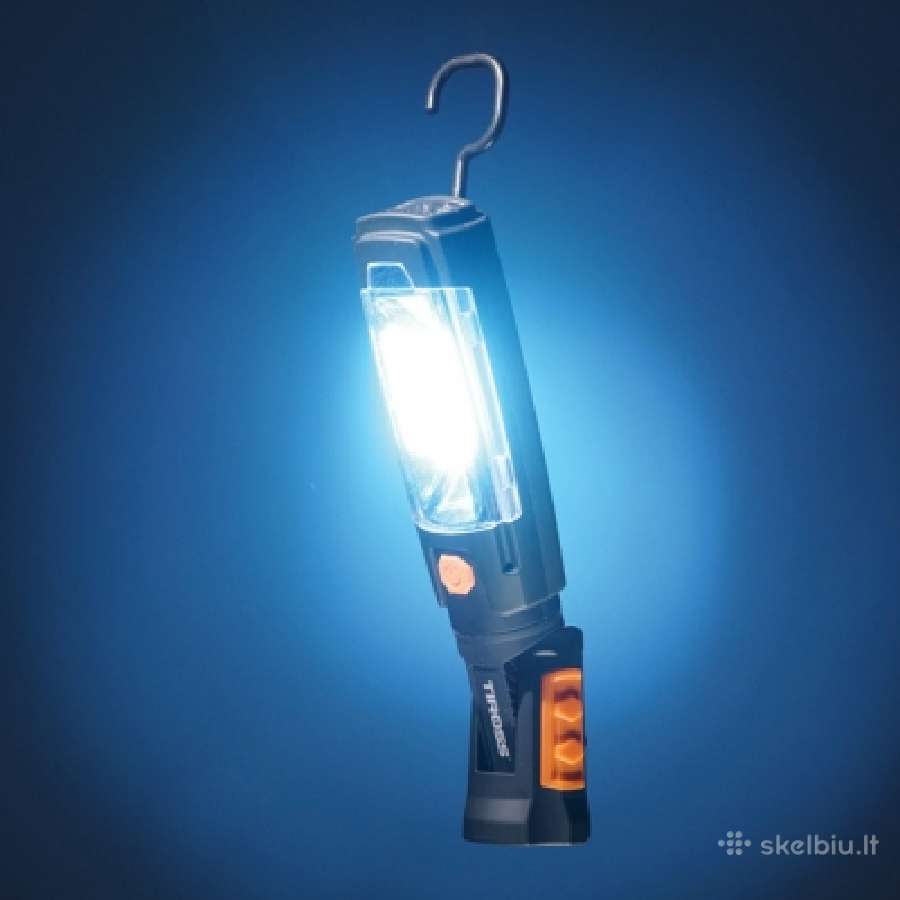 Įkraunamas šviestuvas profesionalams 3w Cob+6 LED - nuotraukos Nr. 3