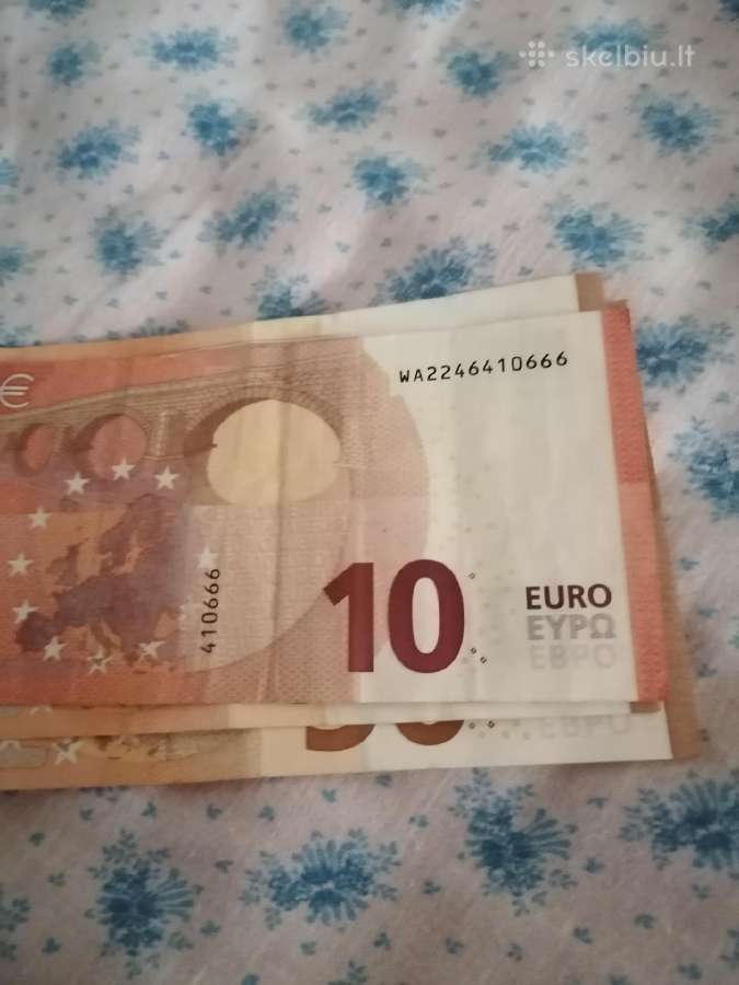 Pirmujiu leidimu eurus,vienodais skaičiais - nuotraukos Nr. 5