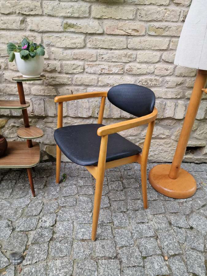 Vintažinis mid century autorinis krėslas-kėdė