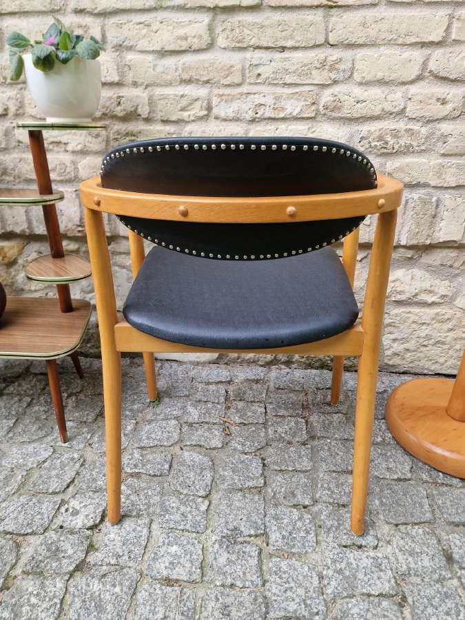 Vintažinis mid century autorinis krėslas-kėdė - nuotraukos Nr. 2