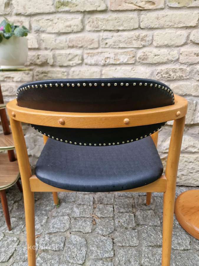Vintažinis mid century autorinis krėslas-kėdė - nuotraukos Nr. 4