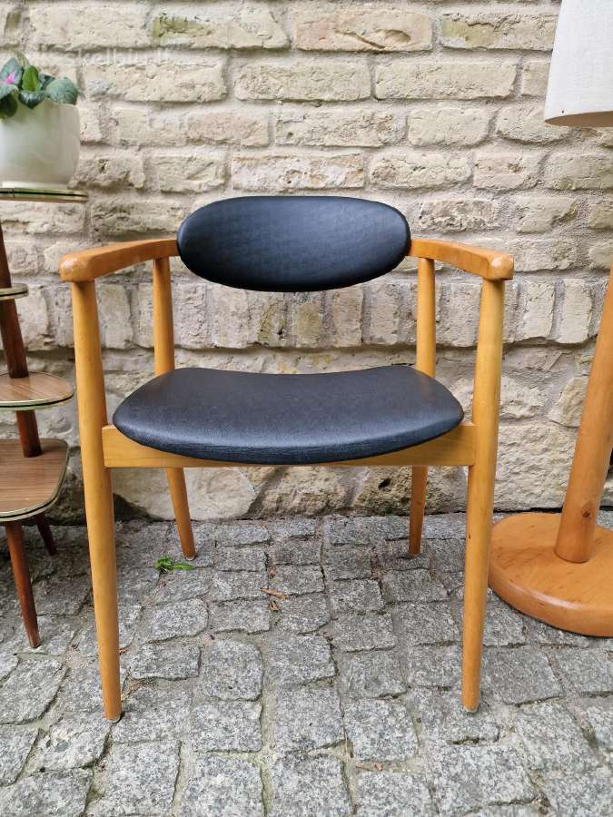 Vintažinis mid century autorinis krėslas-kėdė - nuotraukos Nr. 8