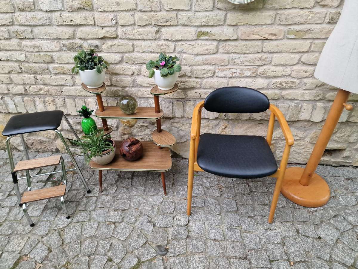 Vintažinis mid century autorinis krėslas-kėdė - nuotraukos Nr. 15
