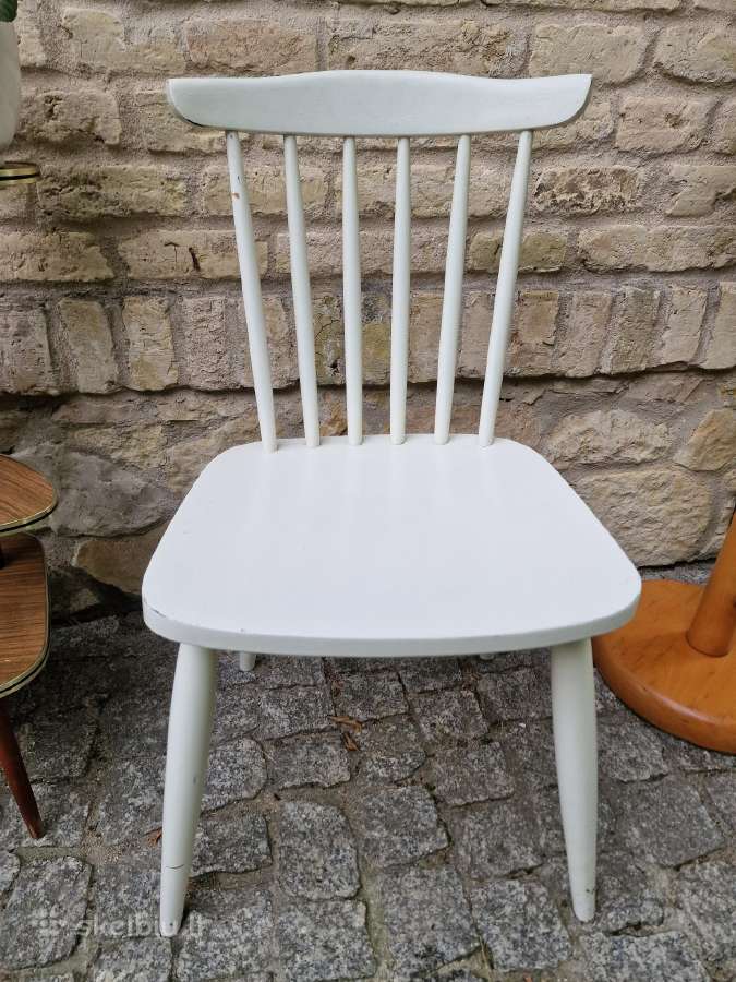 Vintažinė mid century "Skandi" st. kėdė - nuotraukos Nr. 3
