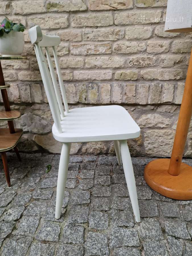 Vintažinė mid century "Skandi" st. kėdė - nuotraukos Nr. 4