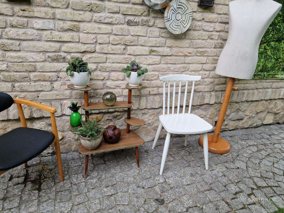 Vintažinė mid century "Skandi" st. kėdė - nuotraukos Nr. 5