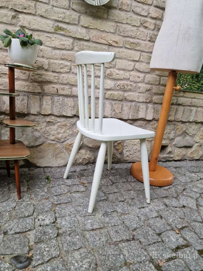 Vintažinė mid century "Skandi" st. kėdė - nuotraukos Nr. 8