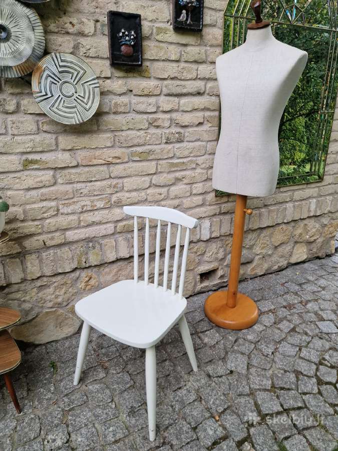 Vintažinė mid century "Skandi" st. kėdė - nuotraukos Nr. 10