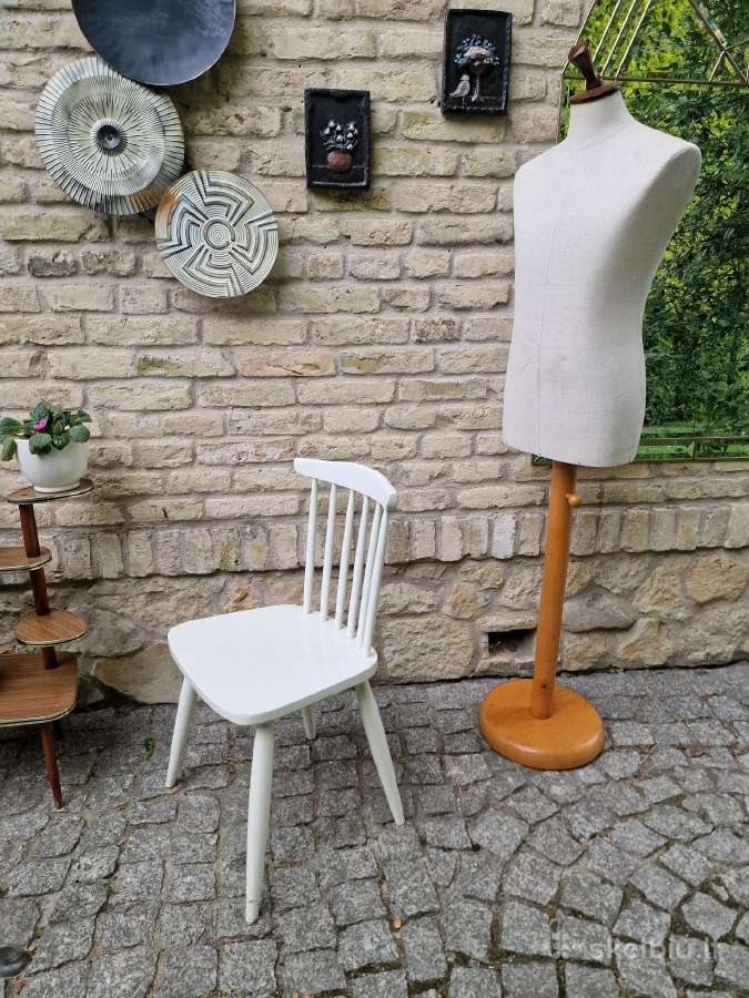 Vintažinė mid century "Skandi" st. kėdė - nuotraukos Nr. 11