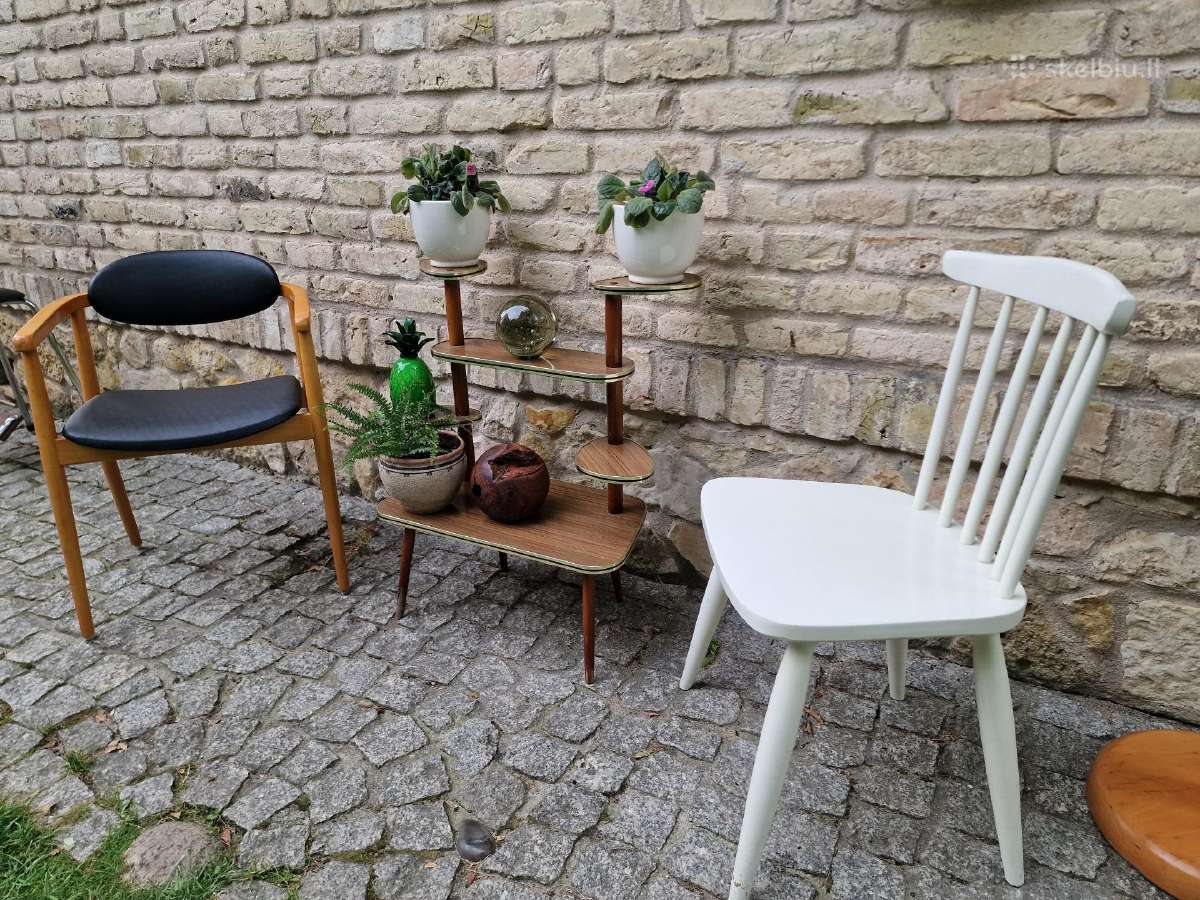 Vintažinė mid century "Skandi" st. kėdė - nuotraukos Nr. 17