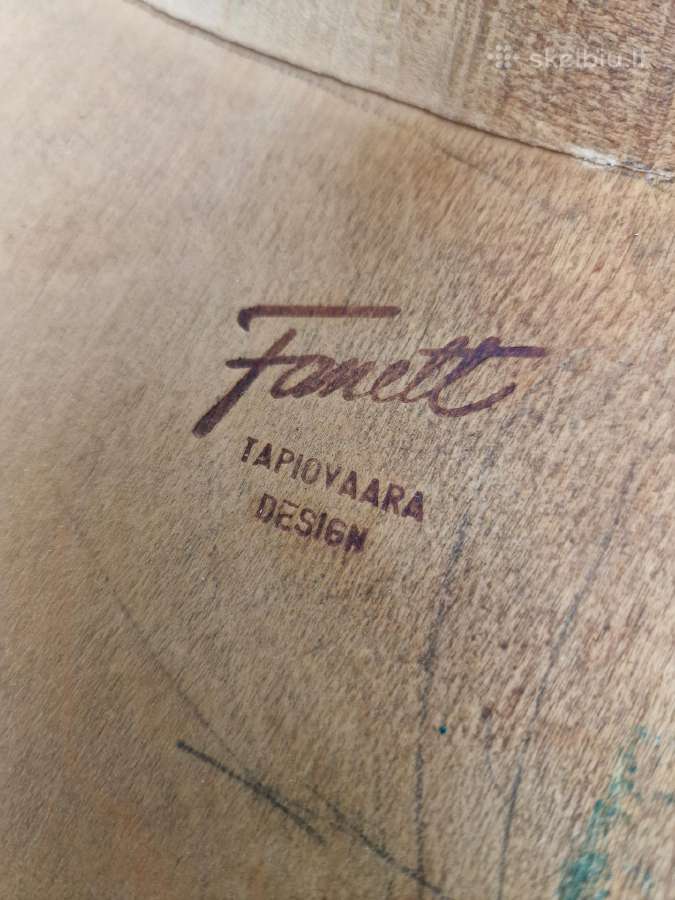 Vintažinė mid century Fanett kėdė - nuotraukos Nr. 10