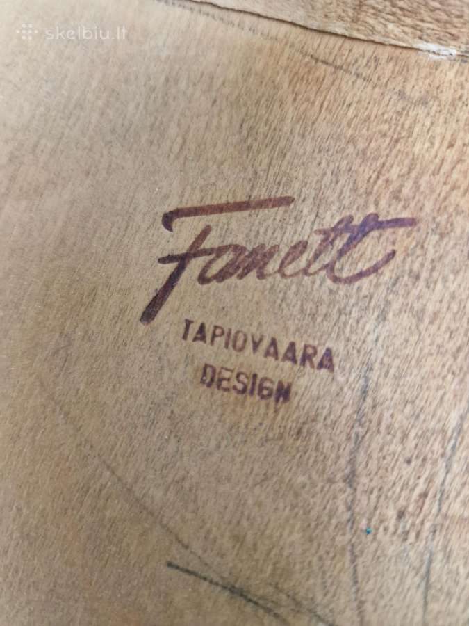 Vintažinė mid century Fanett kėdė - nuotraukos Nr. 18