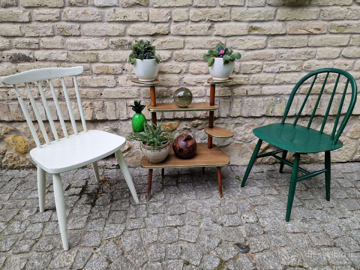 Vintažinė mid century Fanett kėdė - nuotraukos Nr. 19