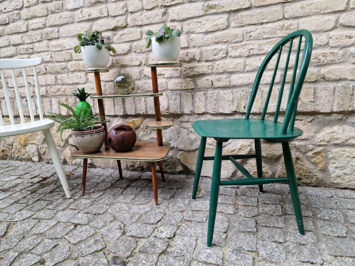 Vintažinė mid century Fanett kėdė - nuotraukos Nr. 20