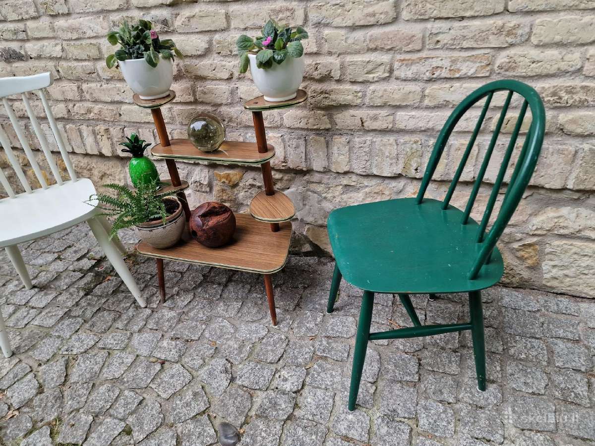 Vintažinė mid century Fanett kėdė - nuotraukos Nr. 22