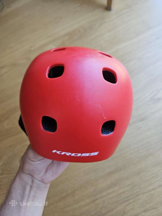 Lengvas Kross vaikiškas šalmas XS 48-53 cm