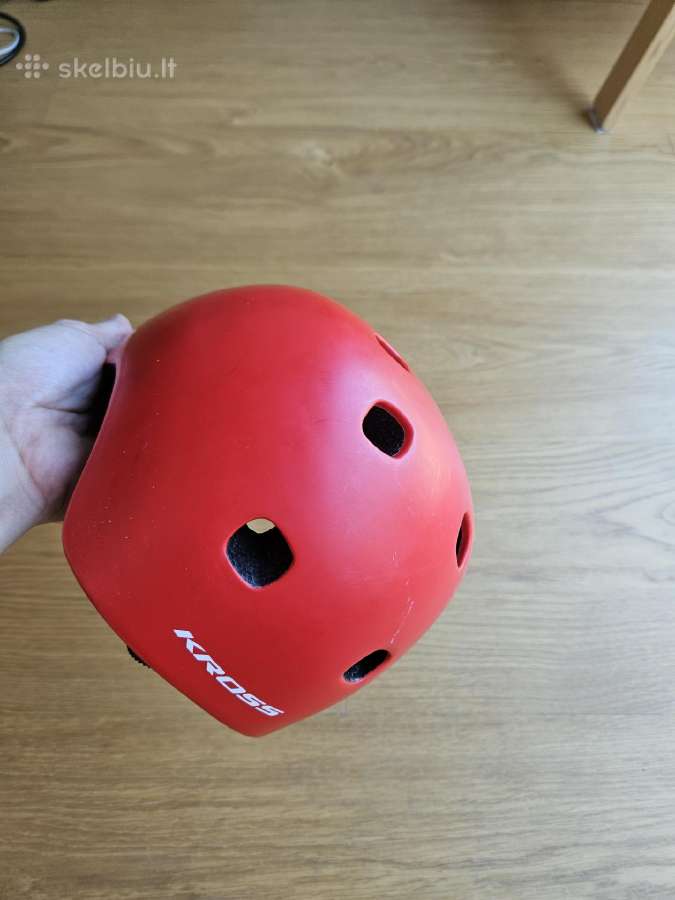 Lengvas Kross vaikiškas šalmas XS 48-53 cm - nuotraukos Nr. 7