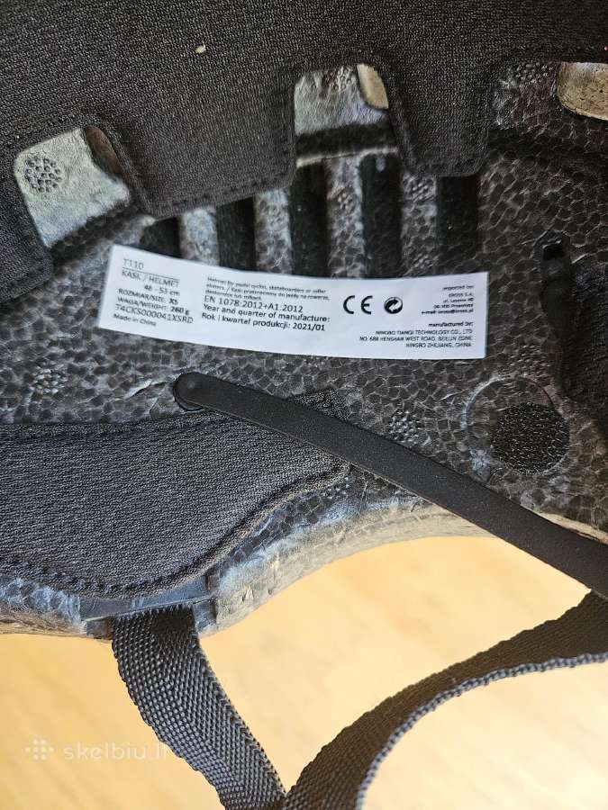 Lengvas Kross vaikiškas šalmas XS 48-53 cm - nuotraukos Nr. 8