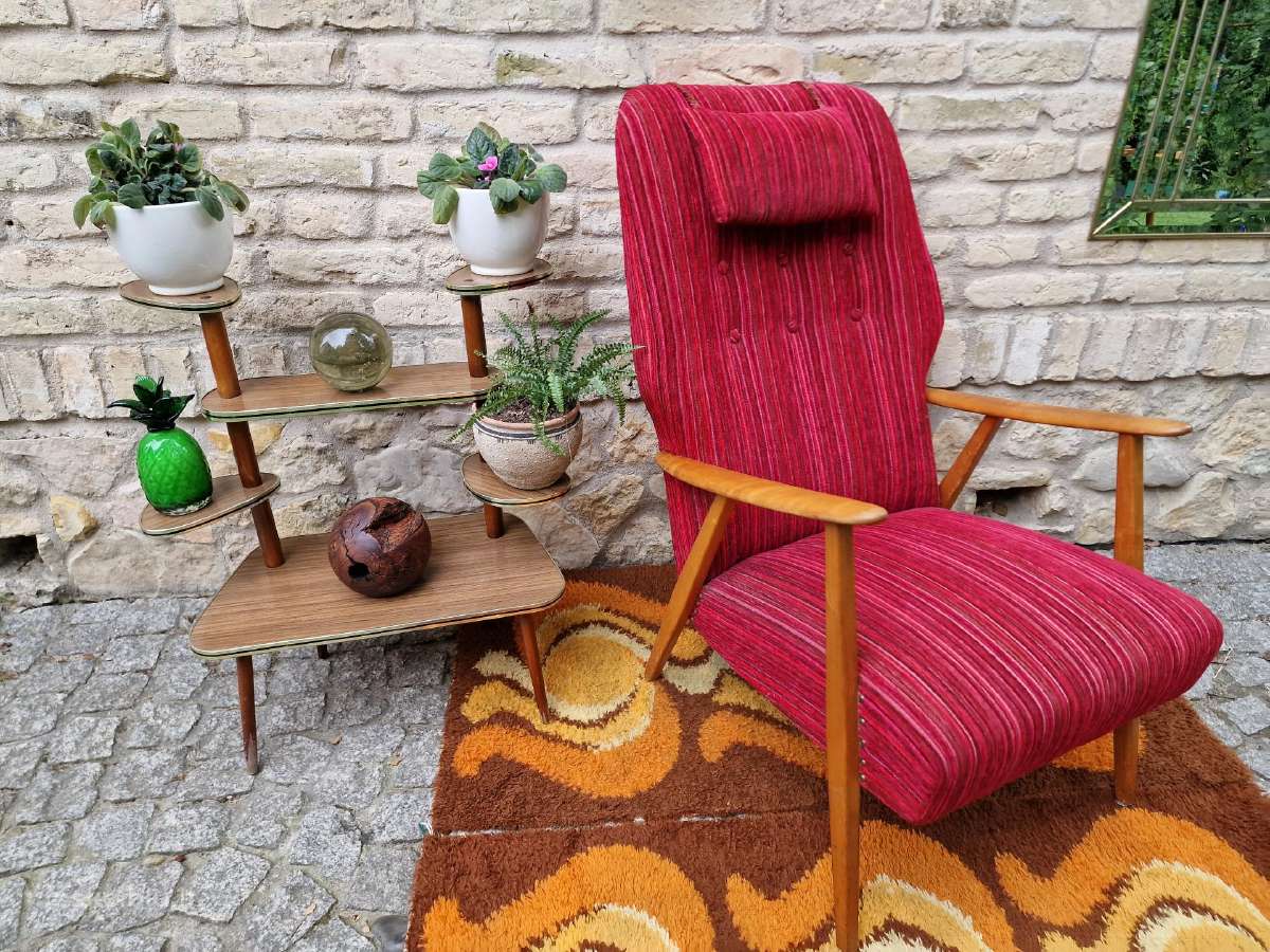 Vintažinis mid century skandinaviškas fotelis - nuotraukos Nr. 29