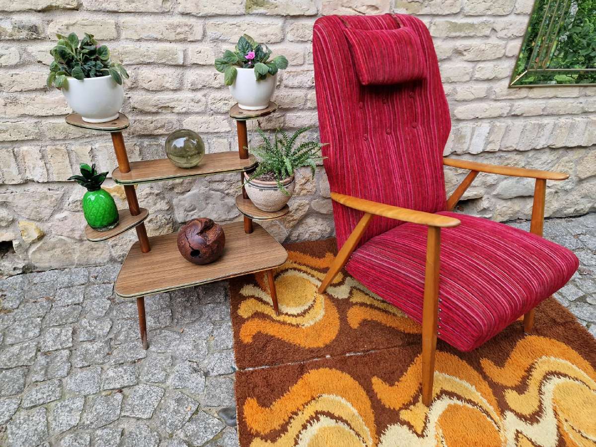 Vintažinis mid century skandinaviškas fotelis - nuotraukos Nr. 32