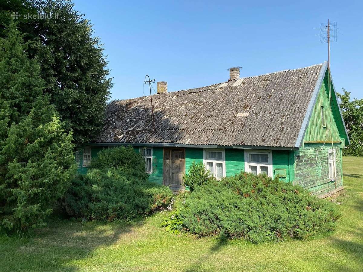 Parduodamas sklypas su namu Ukrinų k. Mažeikių r. - nuotraukos Nr. 3