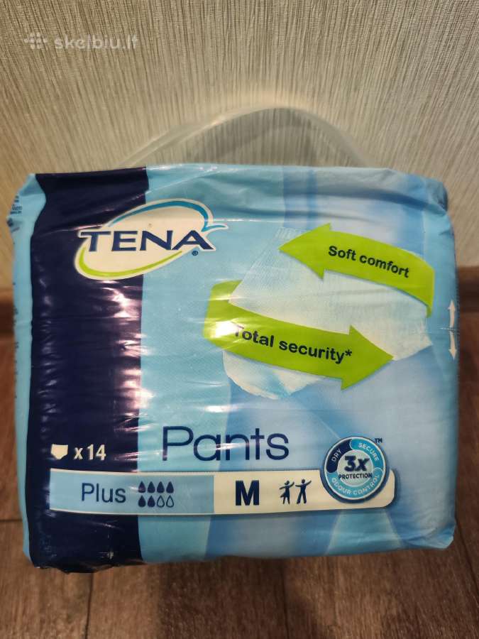Tena pants plus M kelnaitės.