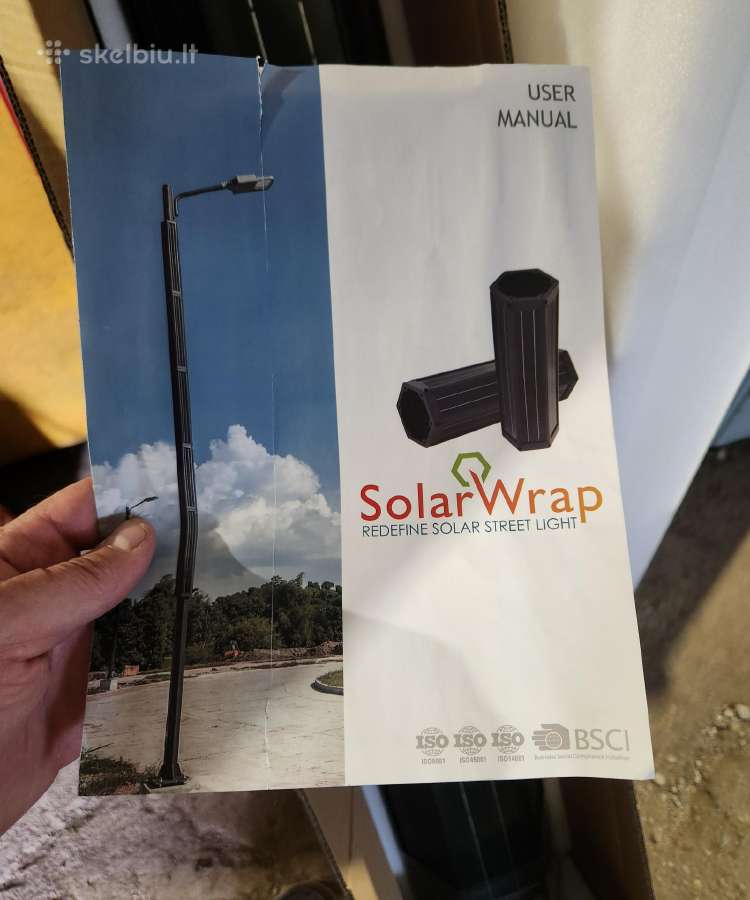 Vertikali saulės panelė/modulis Solar Wrap - nuotraukos Nr. 7