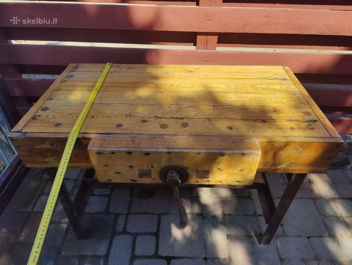 Darbastaliai su spaustuvais - nuotraukos Nr. 2