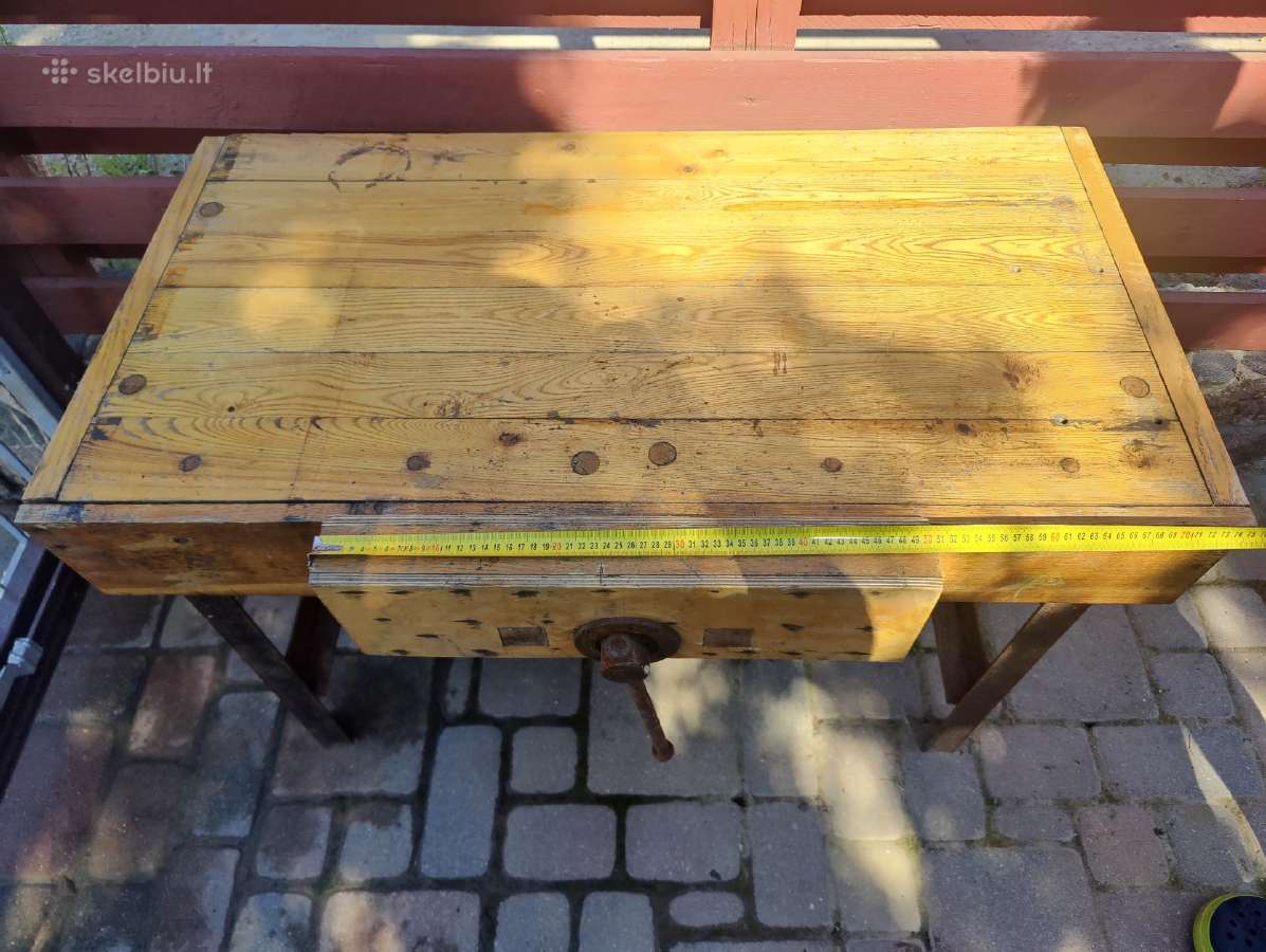 Darbastaliai su spaustuvais - nuotraukos Nr. 5