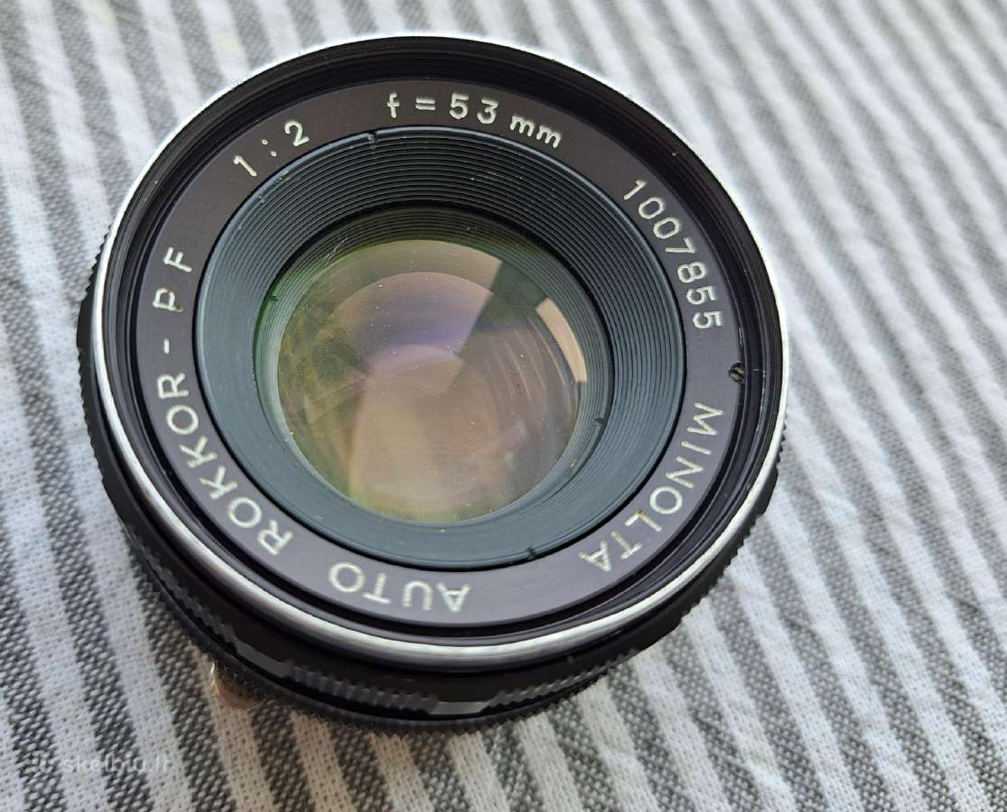 Nikon, Topcon, Minolta fotoaparatai, objektyvai - nuotraukos Nr. 8