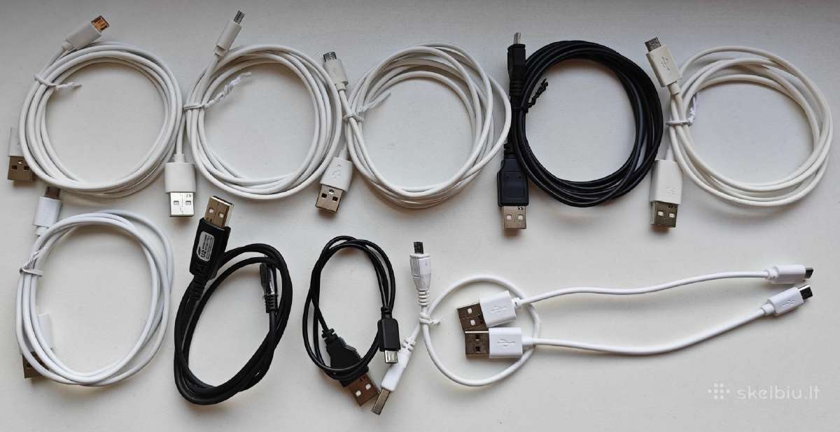 Micro Usb kabeliai