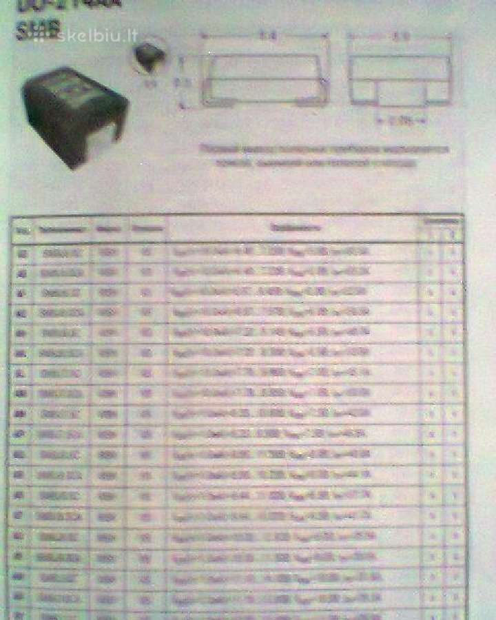 Elektroniniu komponentu žymėjimas - nuotraukos Nr. 4