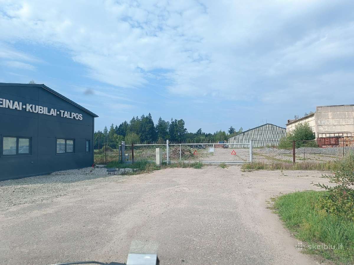 Išnuomojama aptverta aikstele