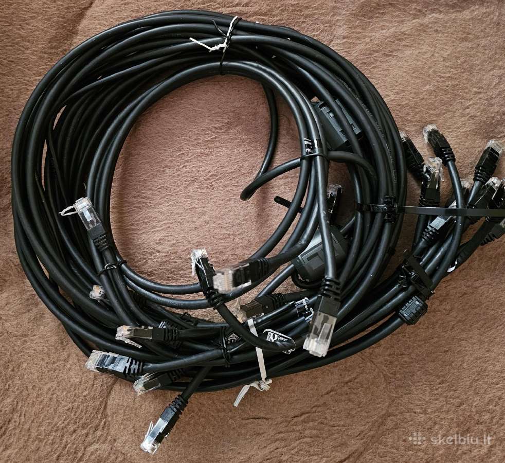 Naudoti tvarkingi Lan Cables Cat 6