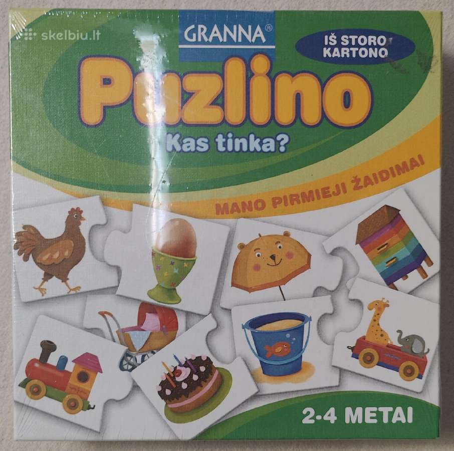 Puzlino mokomasis žaidimas