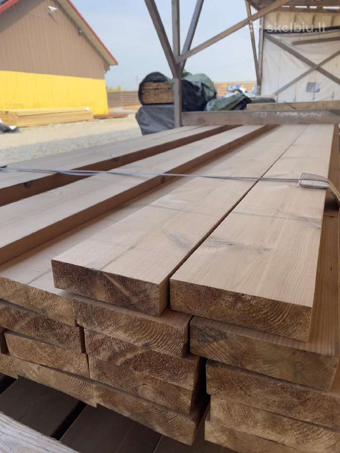 Suomiškos termo medienos terasinės Ab -25eur/m2 - nuotraukos Nr. 16
