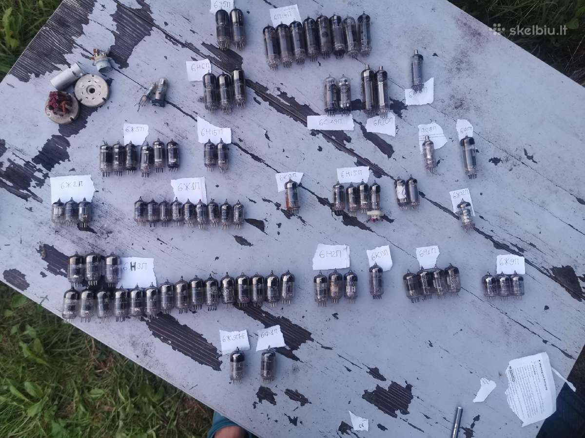 Senos elektronikos lempos (tubes)